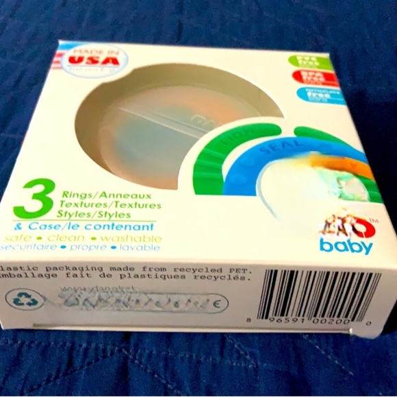 Dano Baby Circus Teether Rings, 3 rings. - Picture 6 of 6